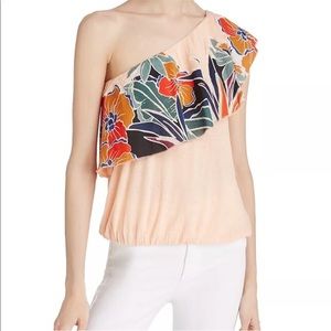 ***NWT*** Free People One Shoulder Ruffle Top